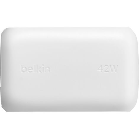 DEBFLEX - CHARGEUR SECTEUR DOUBLE ENTREE BOOSTCHARGE 42W BLANC