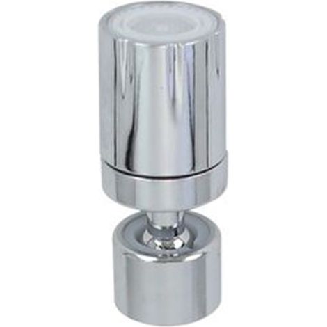 Trade Shop - BELÜFTER BELÜFTUNG HAHNVERLÄNGERUNG DREHBAR SPRITZSCHUTZ AUS MESSING 22-24MM 87194 -