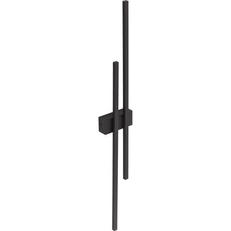TK Flash Integrierte LED-Wandleuchte Schwarz 2xLED 24W (1/5)