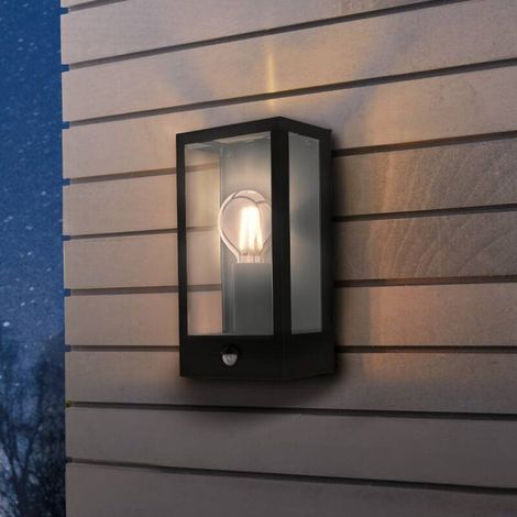 [GEBRAUCHT] B-Ware EGLO Außenwandleuchte Alamonte Wandleuchte Wandlampe Lampe Leuchte E27 Sensor (1/2)