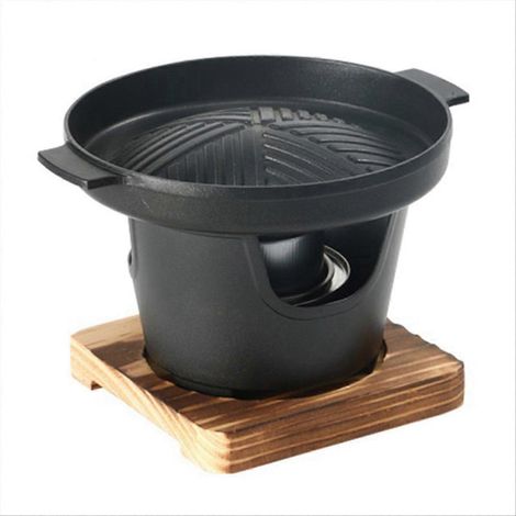 Mini réchaud à alcool pour barbecue, réchaud de barbecue, réchaud japonais simple (1/5)