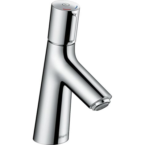 HANSGROHE Mitigeur de lavabo 80 avec tirette et vidage chromé Talis Select S (1/10)