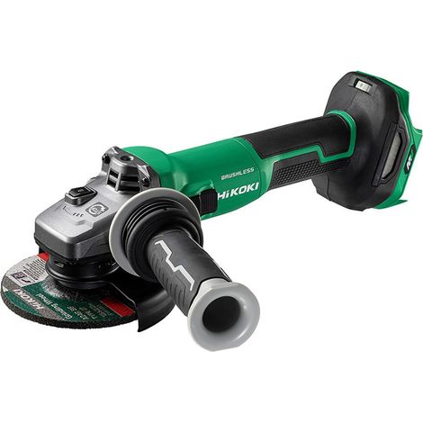 Meuleuse d'angle sans balai 125mm MULTIVOLT 36V avec régulation des vitesses et frein HiKOKI G3613DVE W4Z CORPS (1/3)