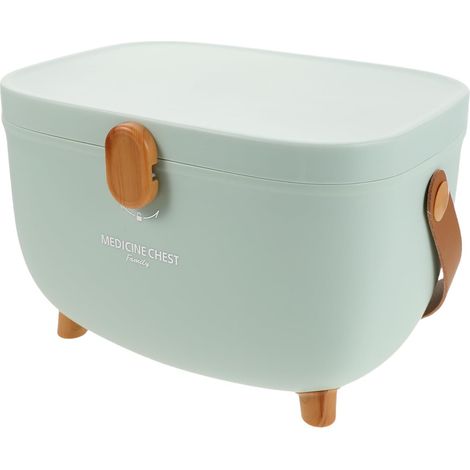 Boîte de Rangement Médicale Portable Grosse Capacité avec Organisation Multi-Couches et Plateau Amovible, Maison, Le Bureau Voyages (1/5)