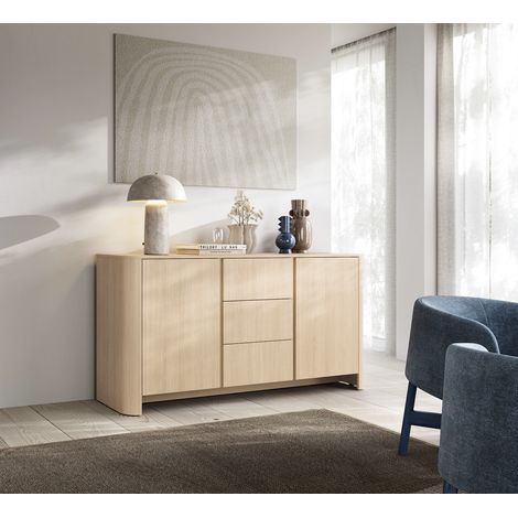 Buffet Bari chêne - 168x84x39 cm (1/5)