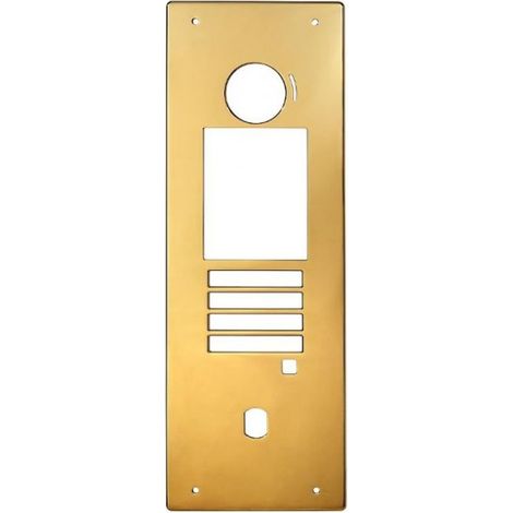 Façade lation massif vernis pour platine gtdmblvn PGTBLTN AIPHONE 200417