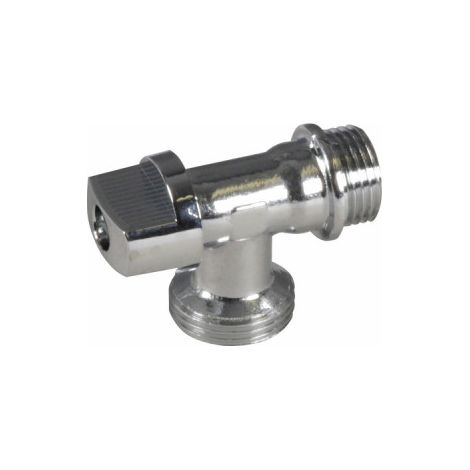 Robinet 1/4 tour machine à laver équerre M1/2'' - DIFF