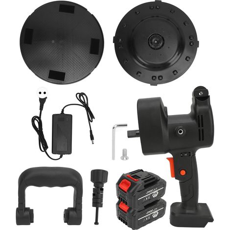 Truelle électrique 6 niveaux 38cm, Machine à polir apaisante pour murs en mortier de ciment, 80 à 240V pour la décoration, prise ue (1/5)