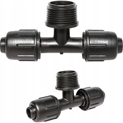 Conector en T roscado QJ 16-3/4''M-16 (1/4)