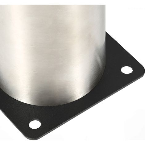 4er Set Möbelfüße Tischbein Set Sofafüße Möbelbeine Bettstützen Sofafüße Schrankfuß Möbelbeine Edelstahl 50mm