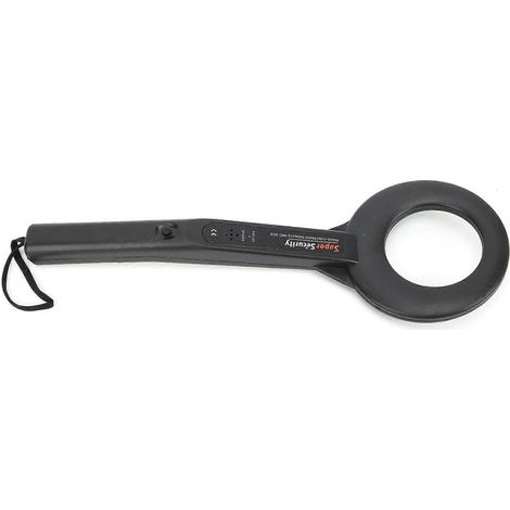 MD200 360° Handmetalldetektor – Tragbarer, kleiner Metalldetektor für Sicherheitskontrollen