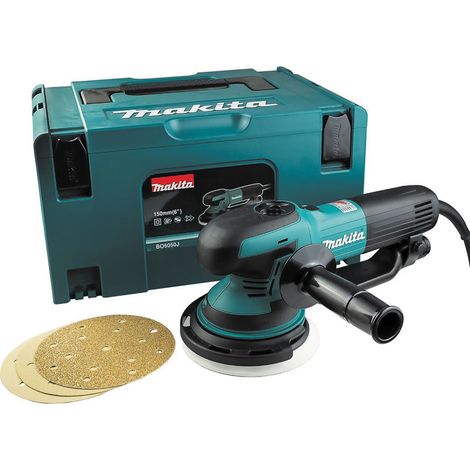MAKITA BO6050J 240v Orbital sander 150mm dia pad