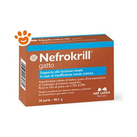 Nbf Lanes Cat Nefrokrill - Confezione 30 Perle -