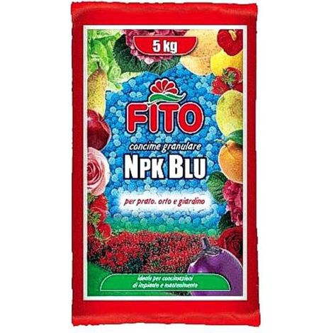 Fertilizante NPK Azul Granulado Kg 5 Fito