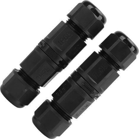 Connecteur Étanche Aviation 5/6 Broches IP68 380V pour Câble Industriel (1/5)