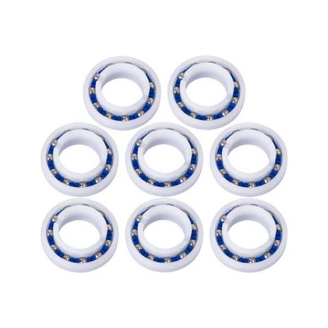 BUNTHAUS Lot de 8 roulements à Billes adaptables pour Roue de Polaris 280 180 Robot Nettoyeur de Piscine C60 C-60 (1/5)