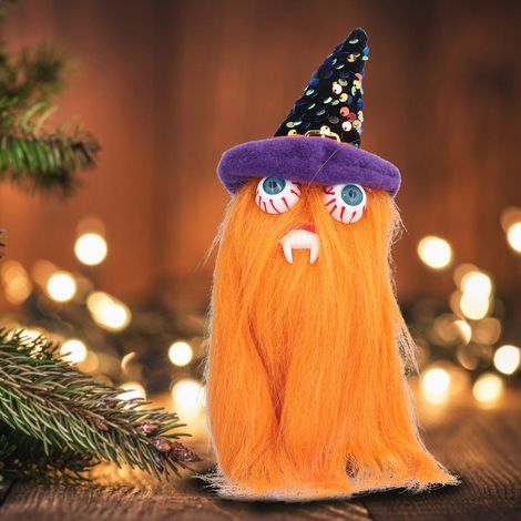 Halloween-Dekorationen, Gastgeschenke, Ornamente, Geisterzahnpuppen, Zwergvampirfiguren, orange. (1/5)
