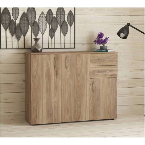 KIT MOBILE 3A+2C 102X35,5X92,5 CM ROVERE