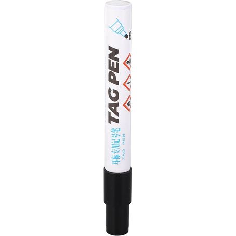 Stylo d'étiquette d'oreille à Encre Noire, Marqueur Permanent Portable pour le Bétail, Forte Pénétration, Idéal pour l'étiquetage 'oreille de Bétail et de Mouton (1/5)