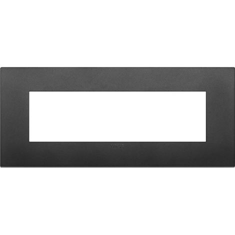 Plaque Vimar Arke classic 7 modules noir 19657.71