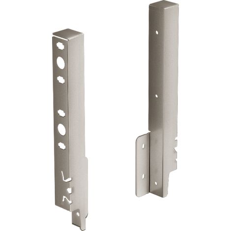 Hettich Schubk.-Rückwandverbinder,  links/rechts,  ArciTech,  9150600,  Stahl edelstahloptik