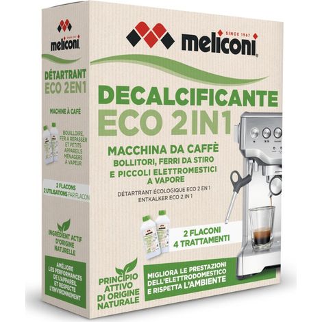 Meliconi - descalcificador ecológico para cafetera 2 en 1 - 656163 - 8006023326815 (1/4)