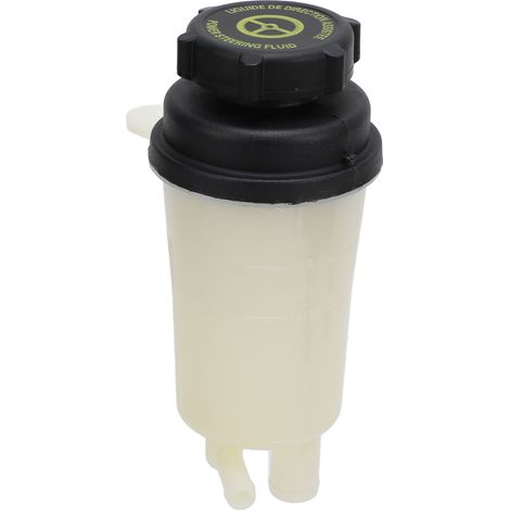 Ortviai Réservoir d’huile de direction assistée avec couvercle 1306894 étanche en ABS pour Ford C-Max et Focus