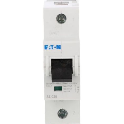 Interruttore magnetotermico 1P C 20A 25kA AC AZ-C20 211769