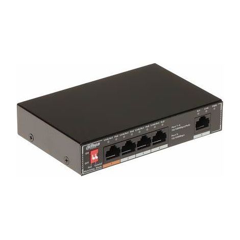 SF1005P - Switch unmanaged 5 porte 10/100 Mbps (4 PoE + 1 uplink)