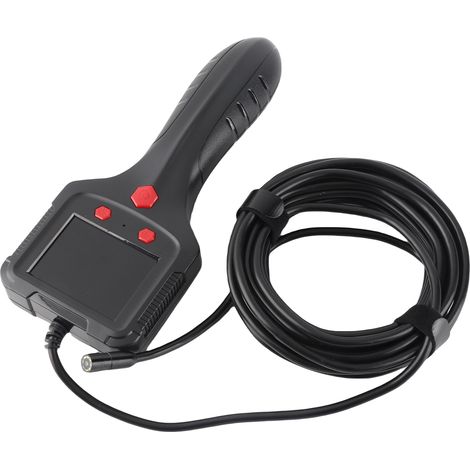P100 Endoscope industriel 8mm 1080P Caméra vidéo flexible étanche IP67 pour inspection mains libres avec écran IPS 2.4" et 8 LED (1/5)