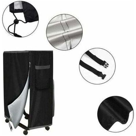 Folding Bed Storage Cover - Waterproof 210D Oxford Fabric - Dustproof and UV Resistant - for Indoor and Outdoor Use (1/5)