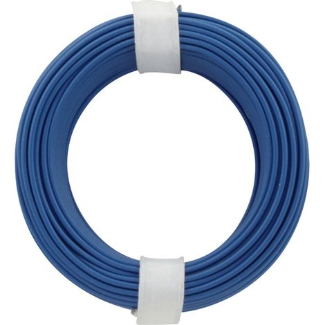 Donau Elektronik 118-2 Litze 1 x 0.14 mm² Blau 10 m