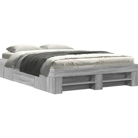 Maison Exclusive - Giroletto Grigio Sonoma 140x190 cm in Legno Multistrato (1/5)