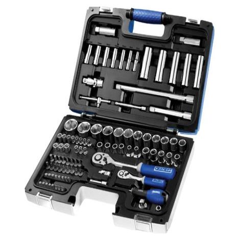 Britool Socket Set 98 Piece Mixed Drive 1/4 &