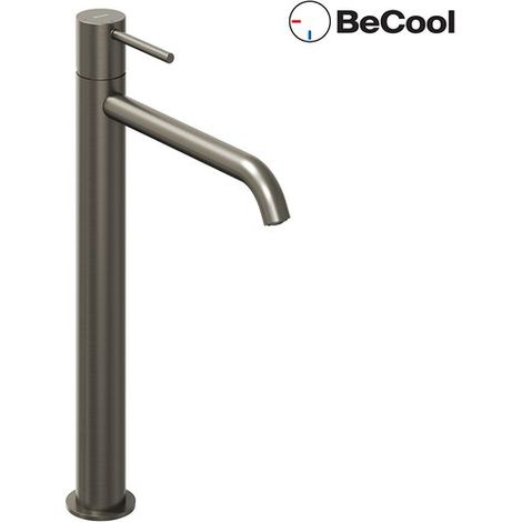 Ravak Espirit - Grifo de lavabo, BeCool, grafito cepillado X070407 (1/5)