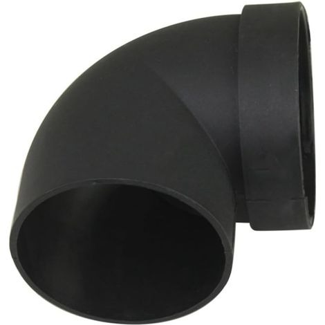 Ventilation Round Tube Bend Connector, Tuyau De Conduit Coudé à 90 Degrés Pour Ventilation Tuyau Rond, Raccord Coudé Sortie Conduit D'air En Plastique, Pour Adaptateur Conduit D'air(75mm) (1/5)
