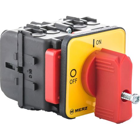 Interruptor de leva 0-1 3P 16A IP55 para instalación empotrada ML016.3-TB/RG1