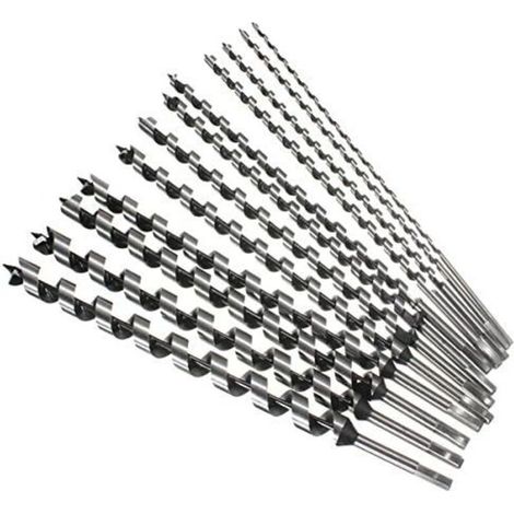 Foret tarière à pointe brad 460mm – Pour bois dur – Acier haute teneur carbone – Perçage rapide et précis – 14mm 1PC (1/3)