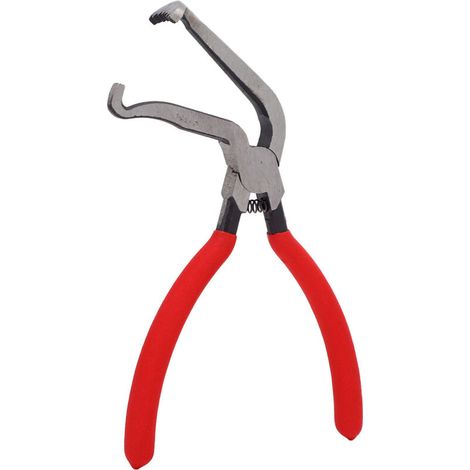 Pince de déconnexion électrique multifonctionnelle, ergonomique, poignée antidérapante, connecteur à tête courbée dentelée à 60 ° (1/5)