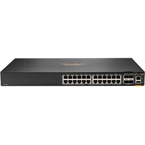Aruba 6200F 24G Class4 PoE 4SFP+ 370W Gestito L3 Gigabit Ethernet (10/100/1000) Power over Ethernet (PoE) 1U (1/3)