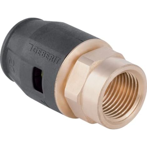 Geberit PushFit Transición con rosca hembra, DN 15, dø 20 mm, 651.541.00.1