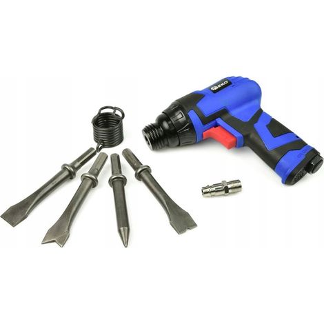 Marteau pneumatique Geko g03147 4500 coups min 4 burins (1/3)