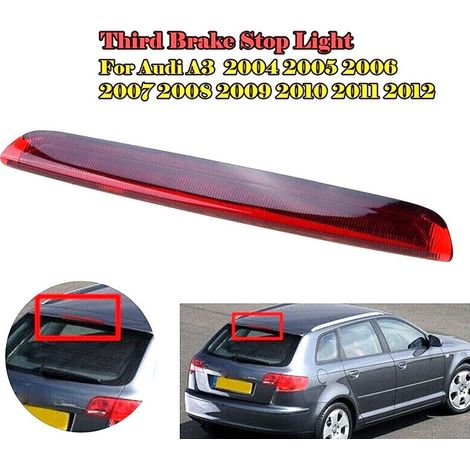 Zoternen – Troisième feu stop haut niveau – Référence 8P4945097C – Compatible A3 Sportback 2004-2012 – Installation facile sans outils (1/5)