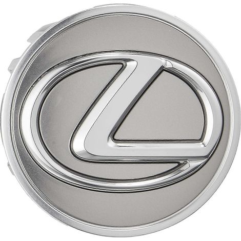 Cache-moyeu Lexus 42603-30550 peint en gris foncé avec logo chromé - Hollander 42603 (1/5)