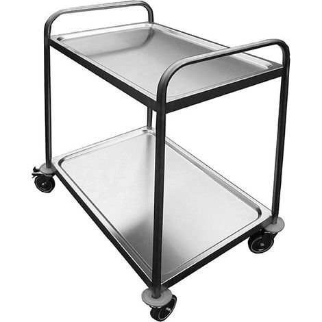 DESSSERTE SOUDEE INOX 304 4 ROUES - L2G