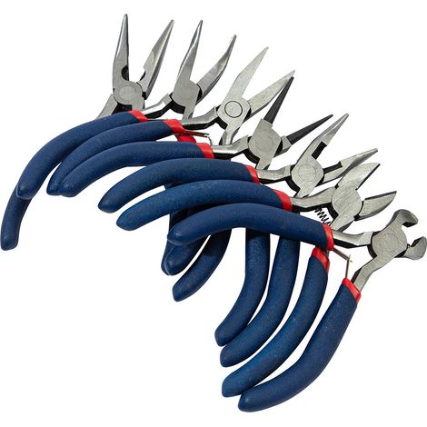 DIY tool set for jewelry making and repair, DIY stainless steel pliers, beading and winding tools, model 5. Pliers model 5.