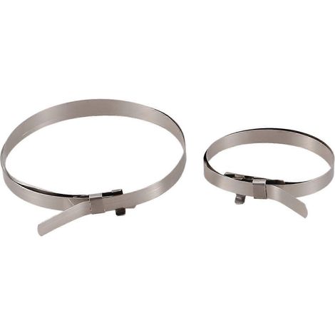 Collier de serrage pour soufflet de joint homocinétique à vitesse constante (2 pièces)