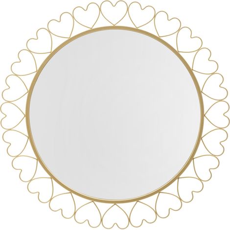 Miroir mural Cœurs Cm Ø 80X2,5 (1/5)