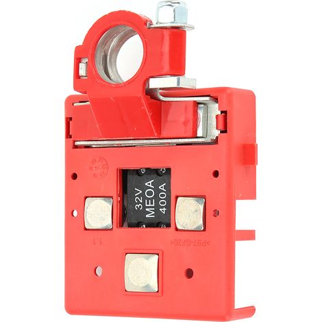 GARRYFIZH Borne de distribution de batterie automobile 32 V 400 A, connecteur à tête cylindrique à dégagement rapide, pièces modifiées pour automobiles (1/5)