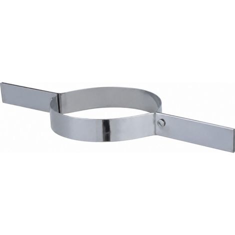 Collare in acciaio inox per tubi 125x131